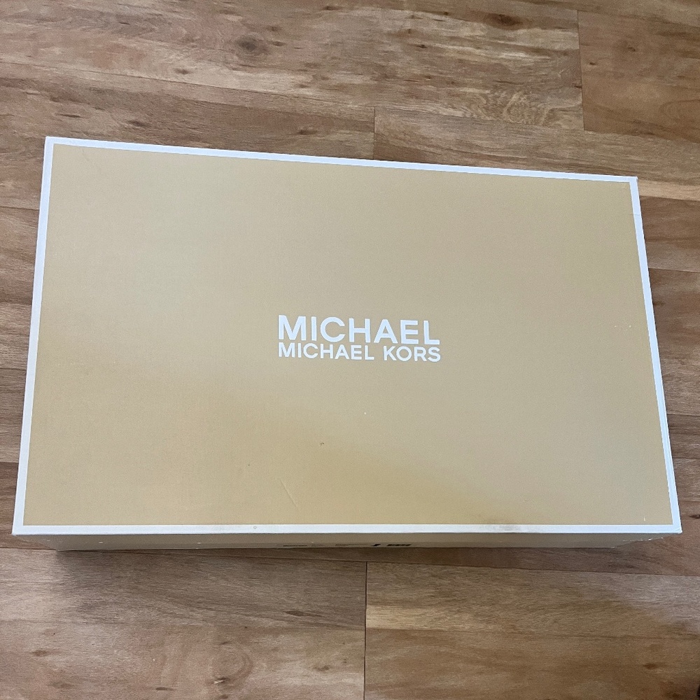 Michael Kors suede boots.